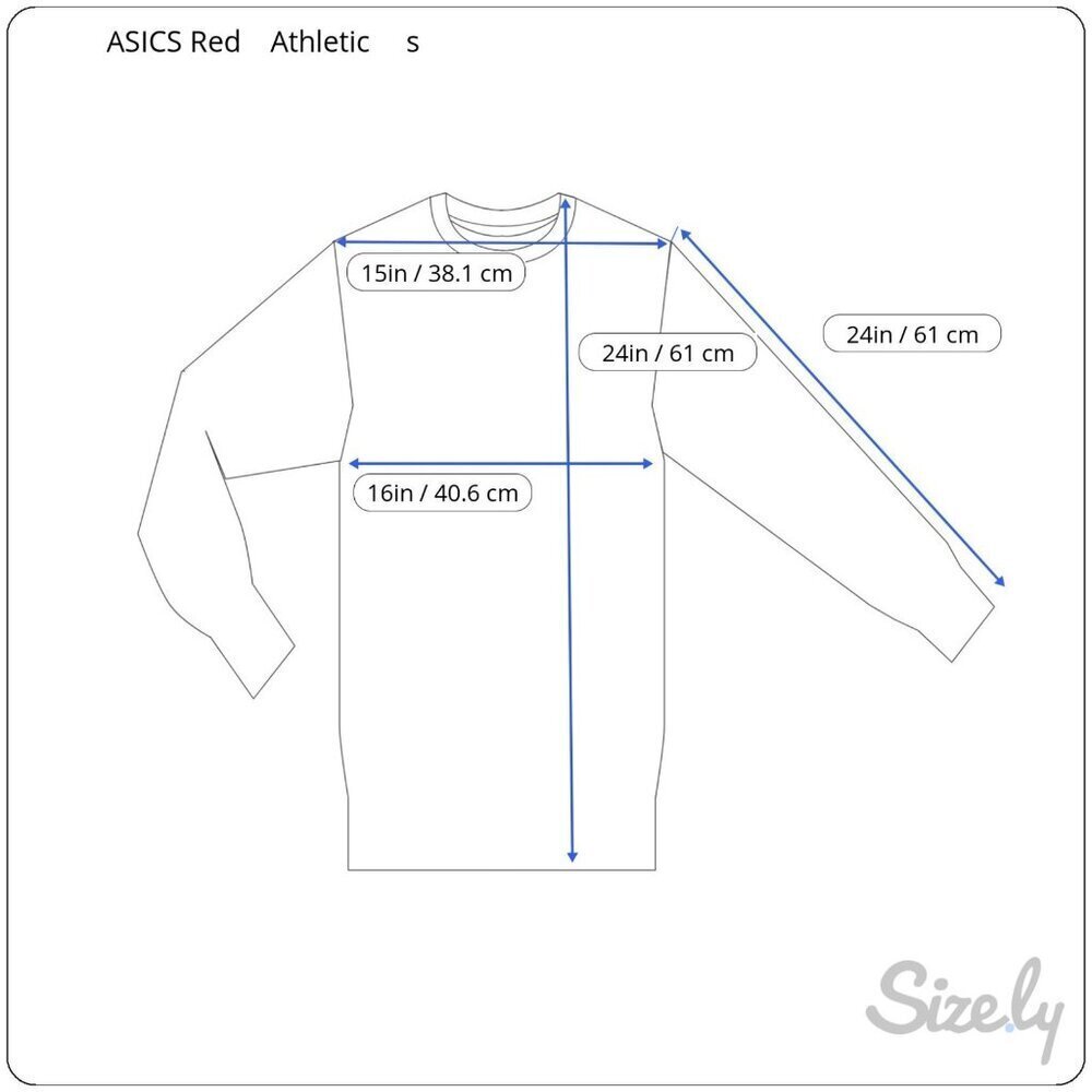 ASICS Red Long Sleeve Athletic Performance Top V-Neck Activewear Womens S - Picture 7 of 7